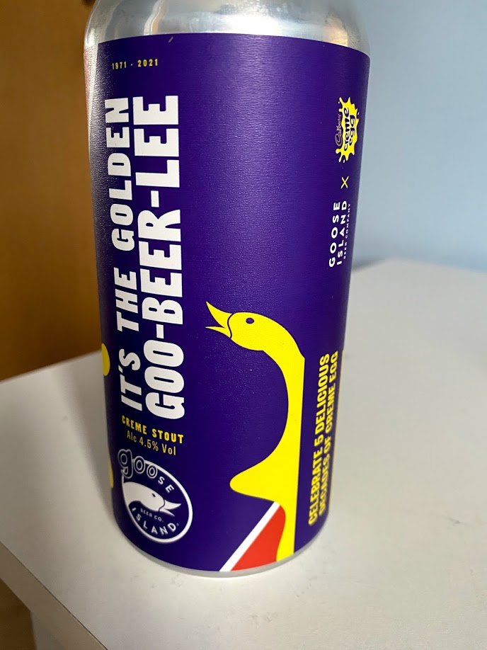 The Creme Egg beer can.