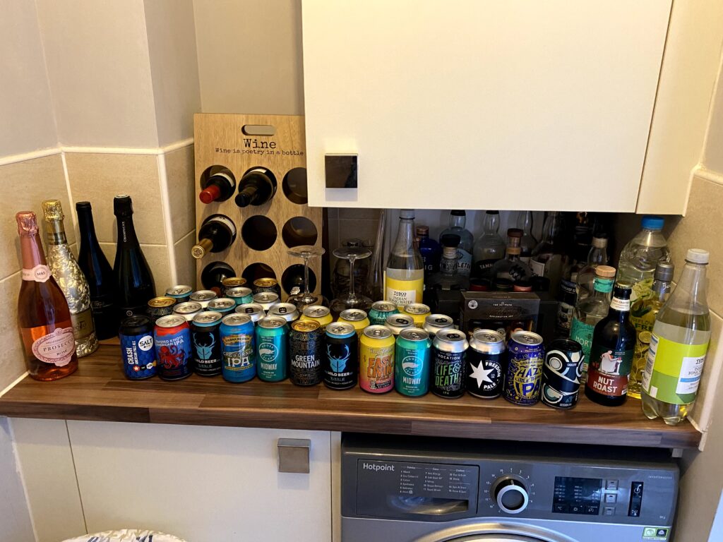 My collection of craft beer