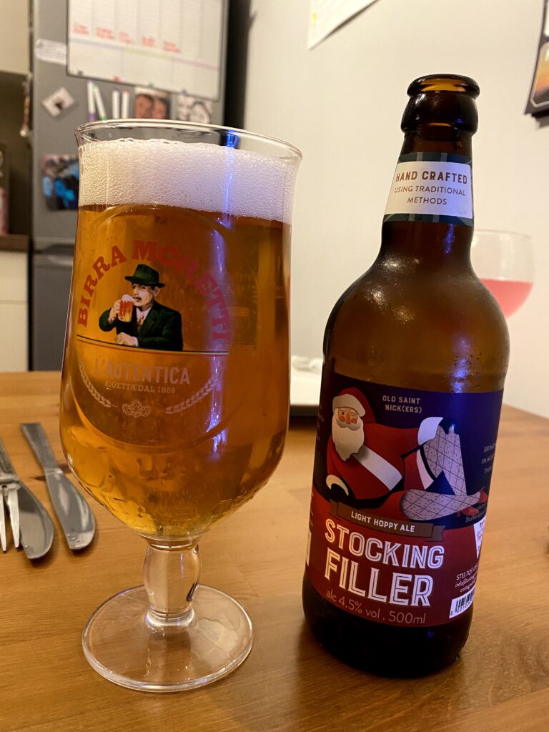 Stocking filler golden ale